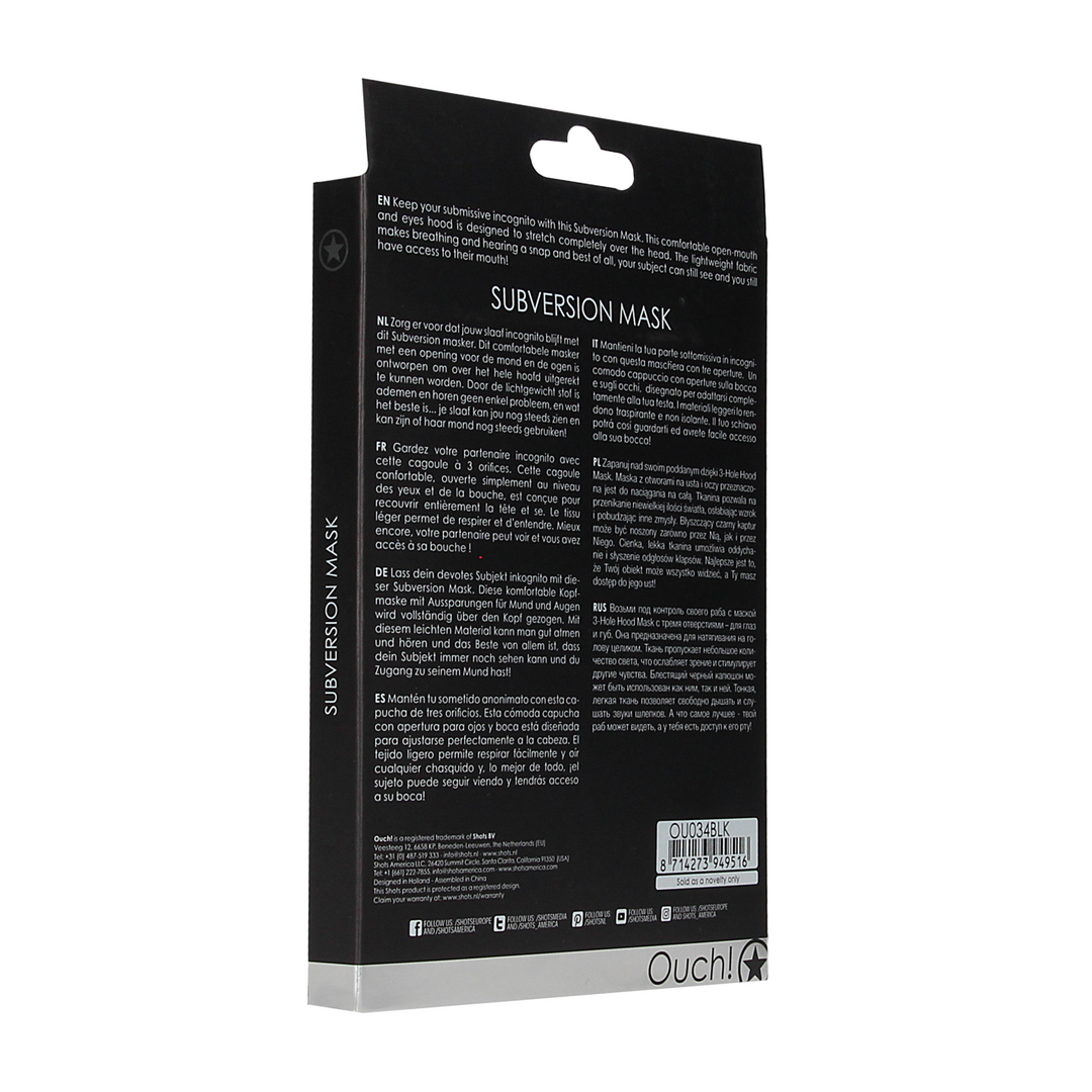 Subversie Masker - Afbeelding 3