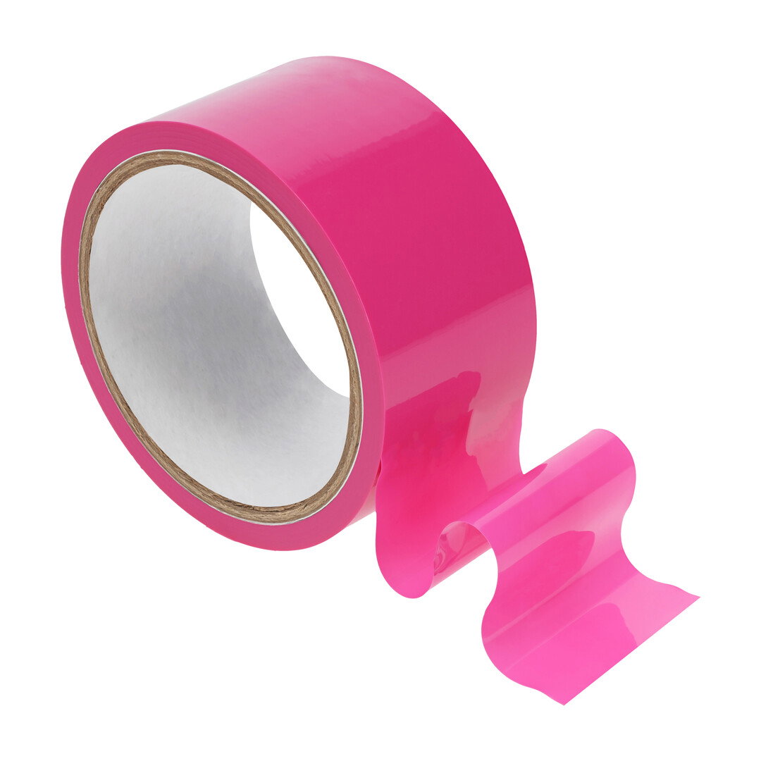 PVC Antikleef Tape - 20 m - Roze - Afbeelding 3