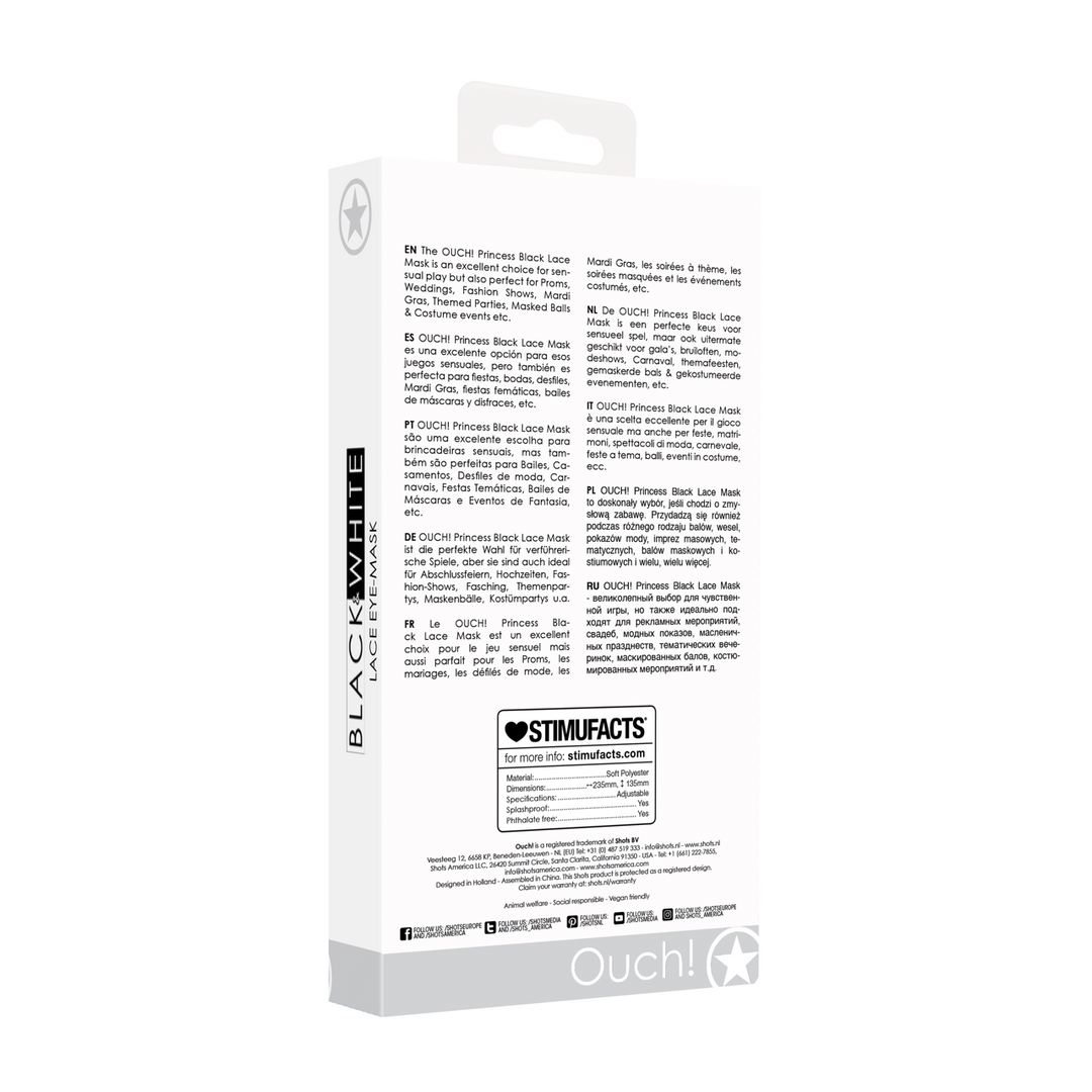 Princess - Kantmasker - Afbeelding 3