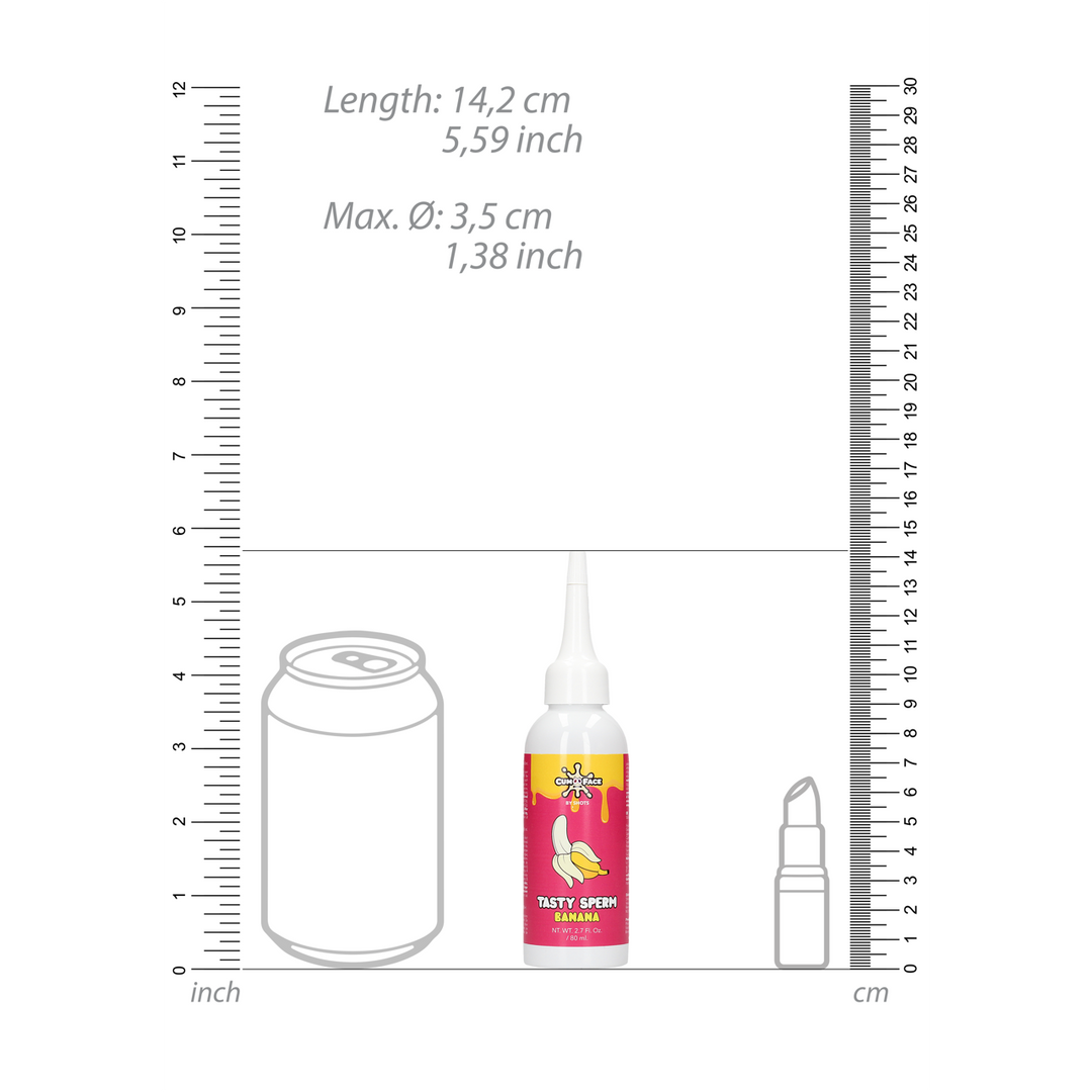 Banaan Tasty Sperm - 3 fl oz / 80 ml - Afbeelding 3