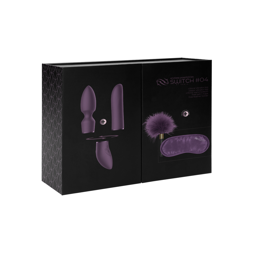 Pleasure Kit #4 - Vibrator met Verschillende Opzetstukken