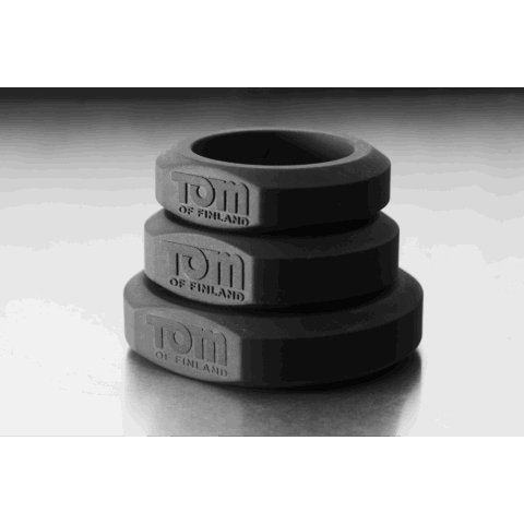 3-delige silicone cockring set