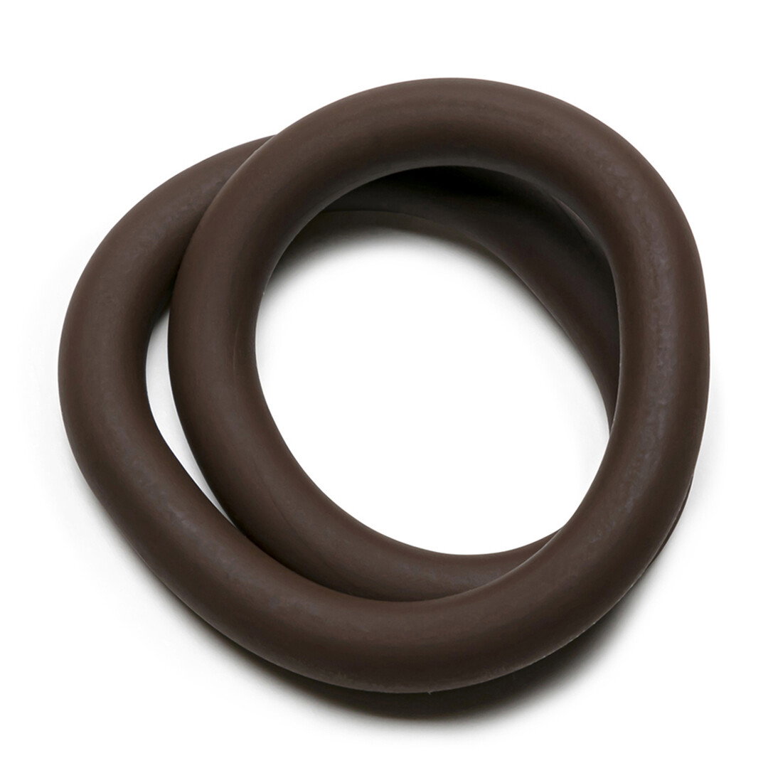 Siliconen Hefty Wrap Ring - Cockring - 12 / 30,5 cm - Huidskleur 1 - Afbeelding 3