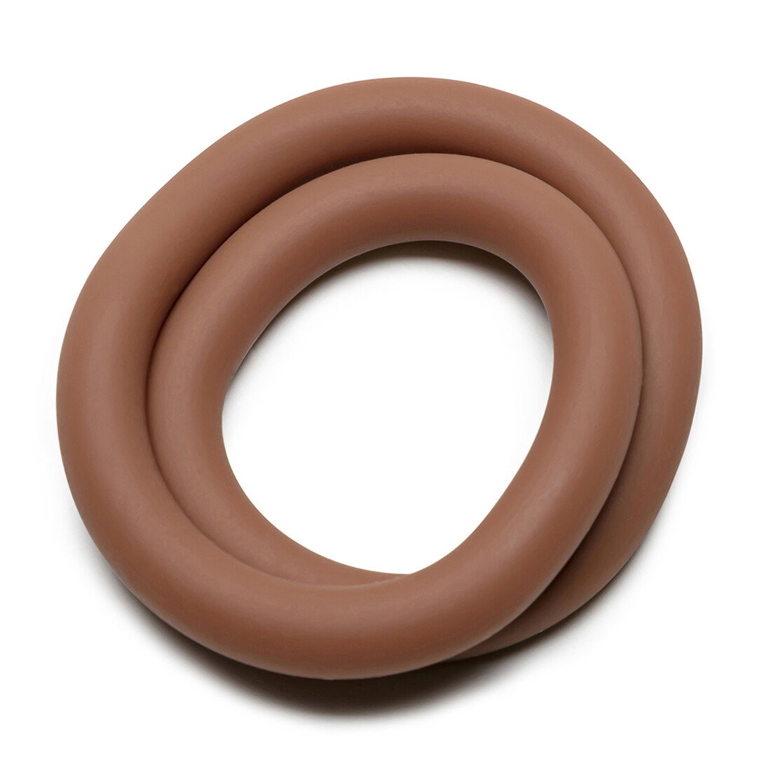 Silicone Hefty Wrap Ring - Cockring - 12 / 30,5 cm - Huidskleur 2 - Afbeelding 3