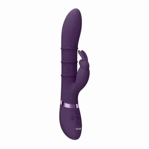 Sora - Up  Down Stimulerende Ringen, Vibrerende G-Spot Rabbit - Paars