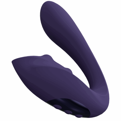 Yuki - Dual Motor G-Spot Vibrator met Massageballen - Paars